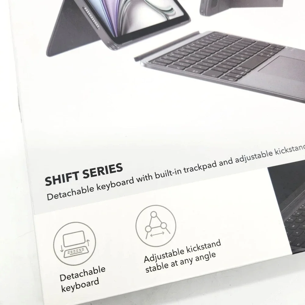 iPad Pro‎ 11 M4 2024 Case w Keyboard Trackpad Backlit